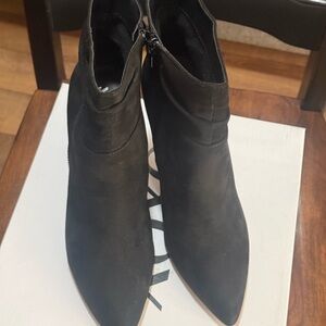 XOXO Sleek Black Ankle Booties